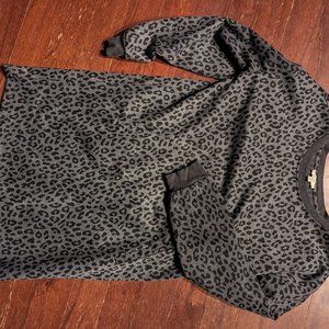 Leopard Sweater Dress